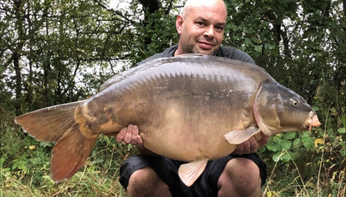 A carp from Old Oaks, Tuplin Party, Sep 2018