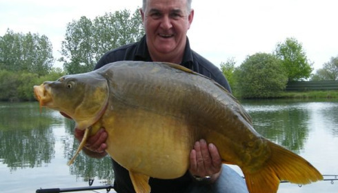 A carp from Old Oaks, Barry Warren party, Apr 2010