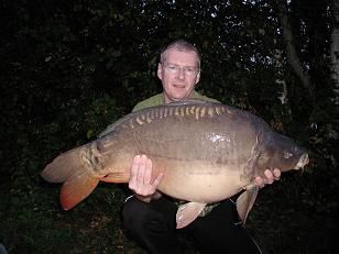 A 32 lb carp from Old Oaks, Apr 2007