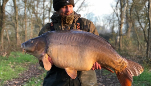 A 56 lb 4 oz fish from Old Oaks, New pb, Mar 2022