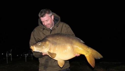 A carp from Old Oaks, Mr Neales & Mr Markham, Mar 2011
