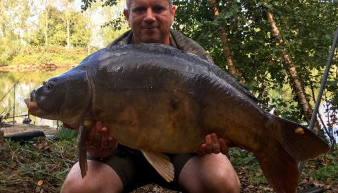 A 48 lb 1 oz carp from Old Oaks, Darren Garrett, Sep 2016