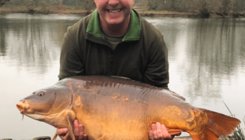 A 50 lb 3 oz carp from Old Oaks, Stephen Sharkey's Group, Mar 2017