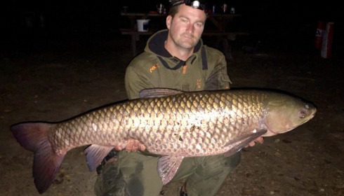 A 34 lb 4 oz carp from Old Oaks, Jamie Starr, Sep 2016