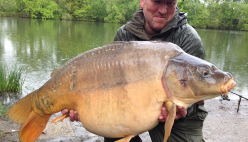 A 51 lb 4 oz carp from Old Oaks, Patrick Shipley, Apr 2014