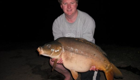 A carp from Old Oaks, Barry Warren party, Apr 2010