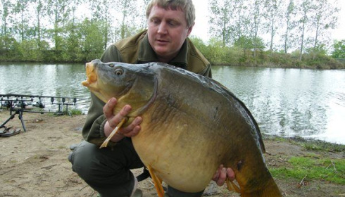 A carp from Old Oaks, Barry Warren party, Apr 2010