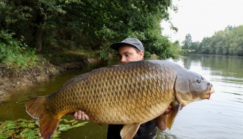 A 66 lb 15 oz carp from Old Oaks, JayJay Murray, Jul 2017