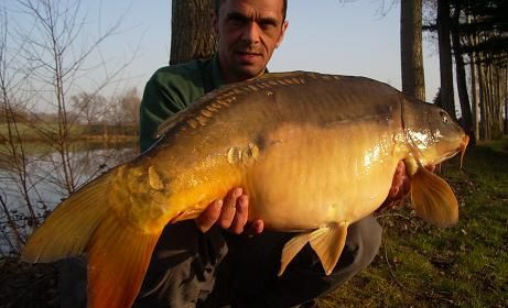 A 27 lb 8 oz carp from Old Oaks, Mar 2007