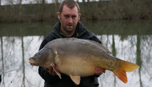 A carp from Old Oaks, Mr Neales & Mr Markham, Mar 2011