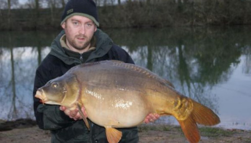 A carp from Old Oaks, Mr Neales & Mr Markham, Mar 2011