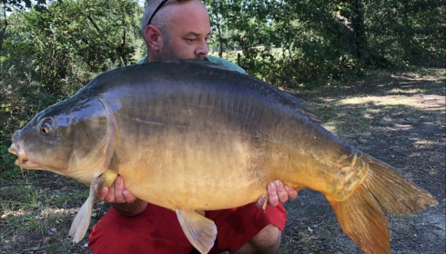 A carp from Old Oaks, Tuplin Party, Sep 2018