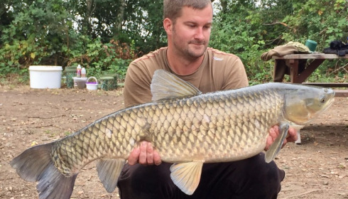 A 34 lb 1 oz carp from Old Oaks, Jamie Starr, Sep 2016
