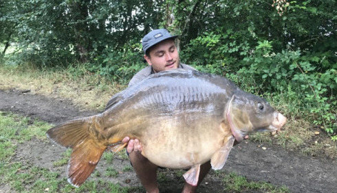 A 51 lb carp from Old Oaks, JayJay Murray, Jul 2017
