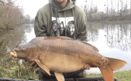 A 42 lb 10 oz carp from Old Oaks, Daman Darby, Mar 2018