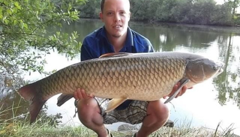 A 30 lb 2 oz carp from Old Oaks, Daniel Vincent Akerman, Aug 2013