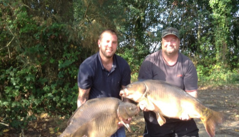A 50 lb 1 oz carp from Old Oaks, Sean Lackenby, Aug 2015