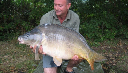 A 43 lb carp from Old Oaks, David Keep, Sep 2013