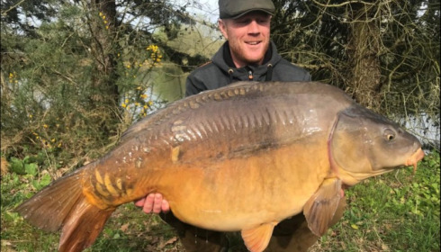 A 53 lb carp from Old Oaks, Matthew Hoskins, Mar 2019