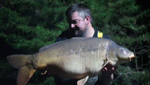 A 40 lb 8 oz carp from Old Oaks, Gilbert, Nov 2019