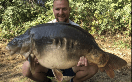 A 52 lb 5 oz carp from Old Oaks, Sep 2019