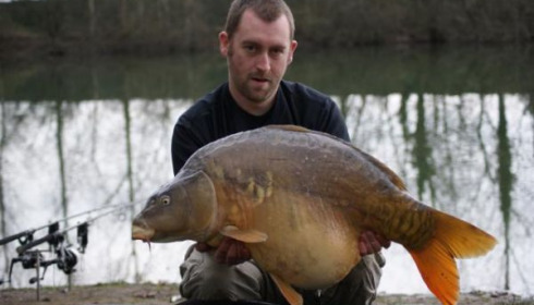 A carp from Old Oaks, Mr Neales & Mr Markham, Mar 2011