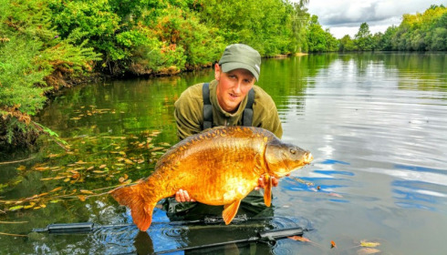 A 42 lb 1 oz carp from Old Oaks, Jason Kennerley, Aug 2016