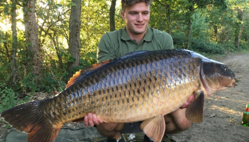 A 38 lb carp from Old Oaks, joel hursey, Aug 2016
