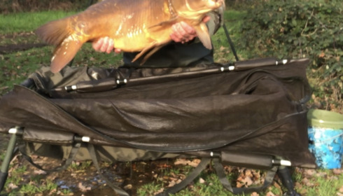 A 25 lb fish from Old Oaks, Jan 2023