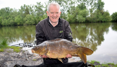 A 20 lb carp from Old Oaks, Stephen J Rhodes, May 2016