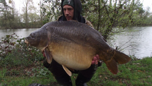 A 49 lb 12 oz carp from Old Oaks, Craig Thomas, Apr 2016