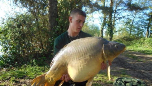 A 39 lb carp from Old Oaks, Gary Philip Mardle, Apr 2014