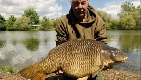 A 49 lb 10 oz carp from Old Oaks, May 2019