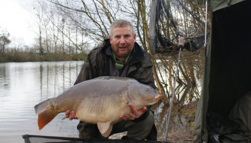 A carp from Old Oaks, Eddie Faulkner, Feb 2014