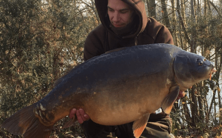 A 45 lb 1 oz carp from Old Oaks, Joseph Holloway, Feb 2018