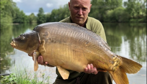 A 53 lb carp from Old Oaks, Jun 2019