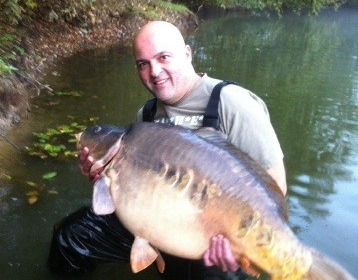 A 52 lb 12 oz carp from Old Oaks, Philip Wale, Oct 2013