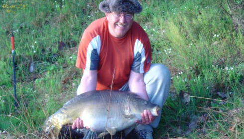 A 32 lb carp from Old Oaks, Apr 2006