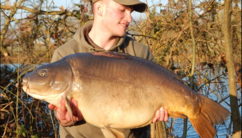 A 39 lb carp from Old Oaks, Mar 2019
