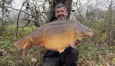 A 57 lb 6 oz fish from Old Oaks, Dec 2022