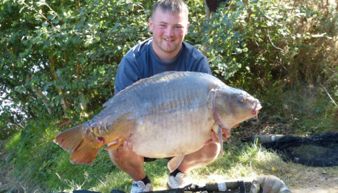 A 48 lb 1 oz carp from Old Oaks, Mike Johnson, Sep 2012