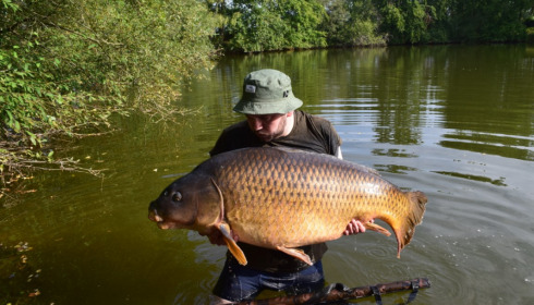 A 66 lb fish from Old Oaks, The Long Common, Sep 2021