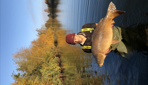 A 39 lb 13 oz carp from Old Oaks, Nicolas Delcolle, Nov 2018