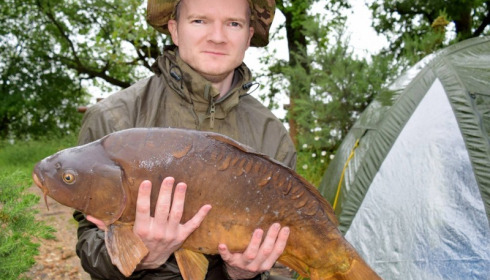 A 24 lb carp from Old Oaks, Matthew John Rhodes, May 2016