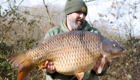 A 49 lb 5 oz carp from Old Oaks, Rowan Charnick, Feb 2016