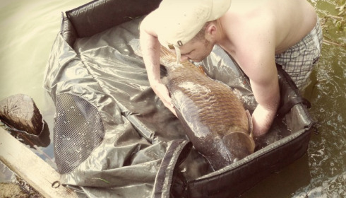 A 45 lb carp from Old Oaks, Chris Hayward