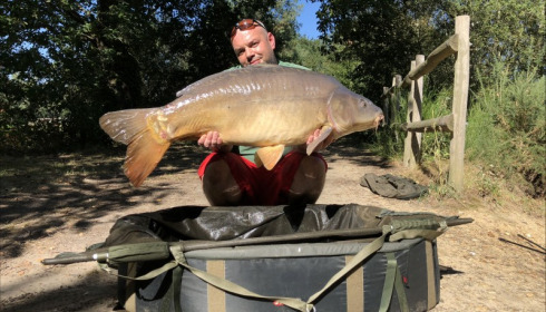 A carp from Old Oaks, Tuplin Party, Sep 2018