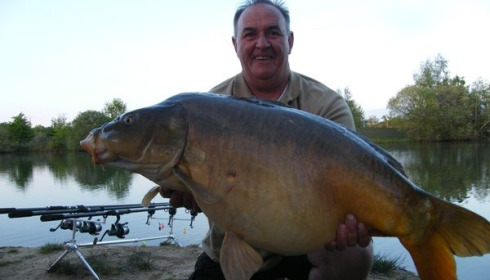A carp from Old Oaks, Barry Warren party, Apr 2010