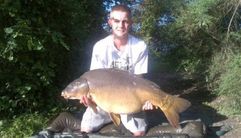 A 47 lb 7 oz carp from Old Oaks, Dale Stewart, May 2012