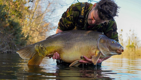 A 51 lb 10 oz carp from Old Oaks, James Armstrong, Feb 2023